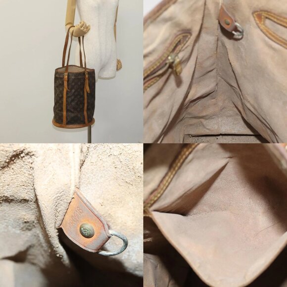 LOUIS VUITTON Monogram Bucket GM Shoulder Bag M42236 LV Auth yb777 - Picture 16 of 16